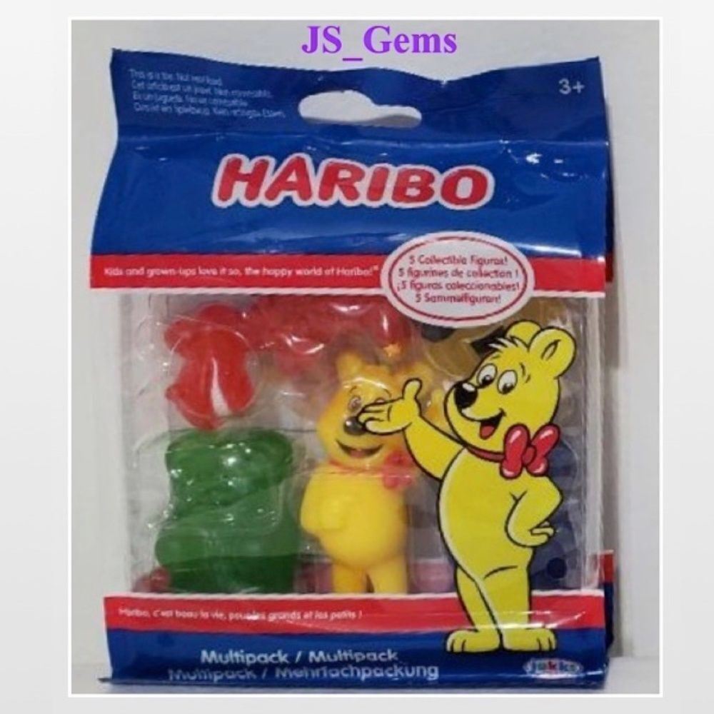 New Jakks Haribo Toy Figurines Kids Multipack 5 Collectible Goldbears NWT